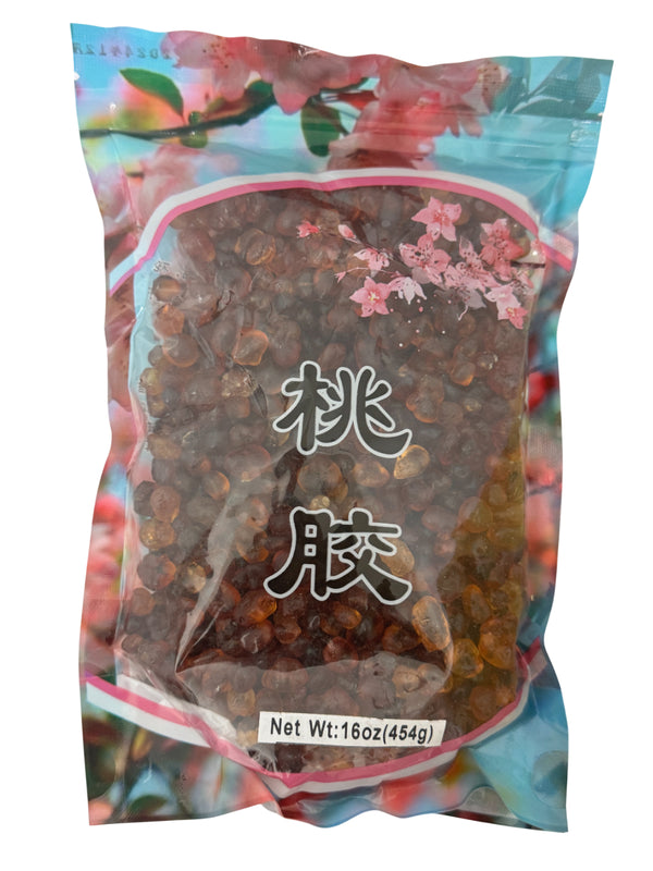 Premium Rounded Peach Gum - 桃胶 (Tao Jiao)