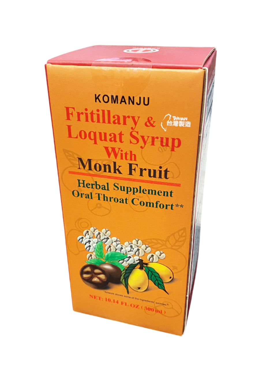 羅漢果川貝枇杷膏Komanju Fritillary & Loquat Syrup with Monk Fruit