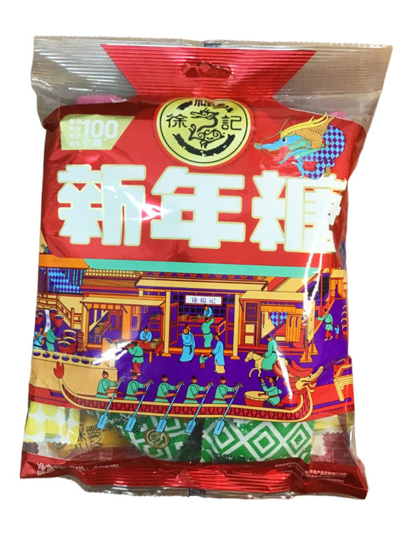 New Year Candy 6 Flavors 徐福记 新年糖 六种口味