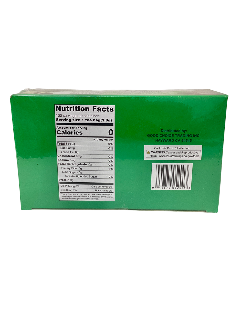 Grand Tea Company Oolong Tea 嘉兰茶行 乌龙茶 100 Tea Bags