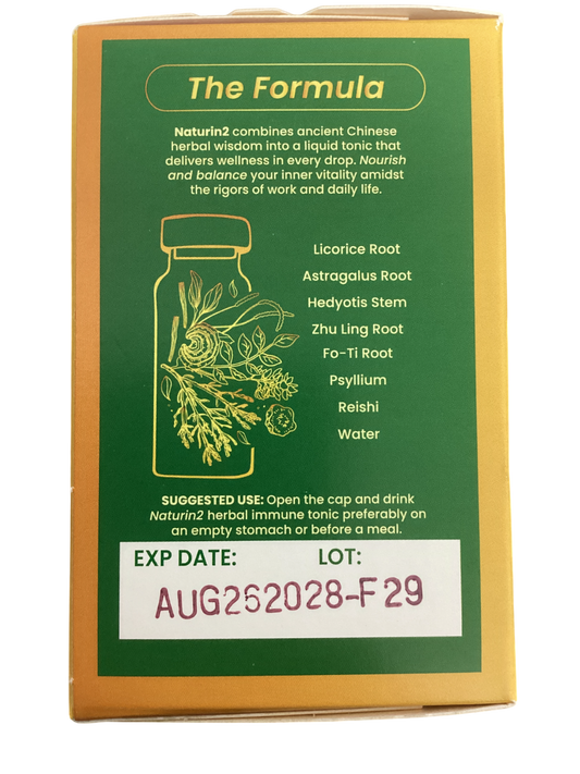 Naturin 2 100% Natural Herbal Tonic 绿健 8oz