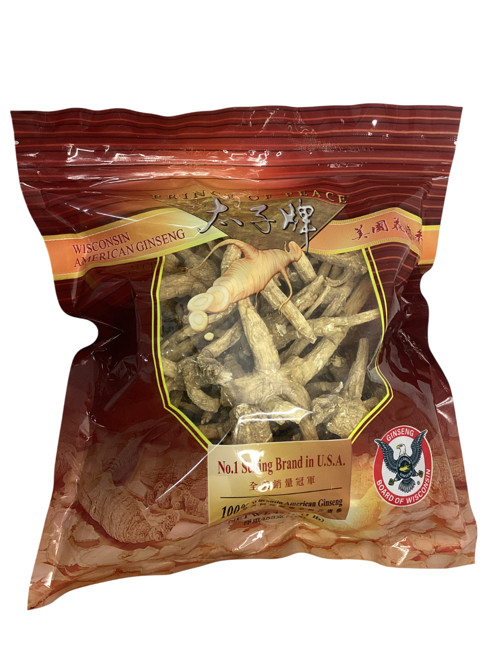 Prince of Peace American Ginseng 1LB 太子牌 美国花旗参 1lb