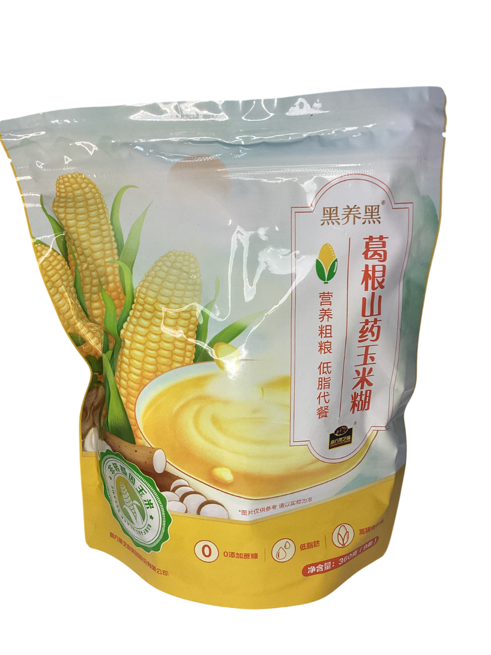 Kudzu root, yam, and corn paste 葛根山药玉米糊 黑养黑 360g