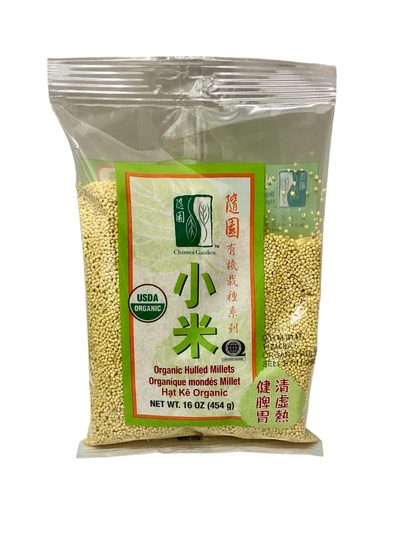 Chinese Garden Organic Hulled Millets 小米 16oz
