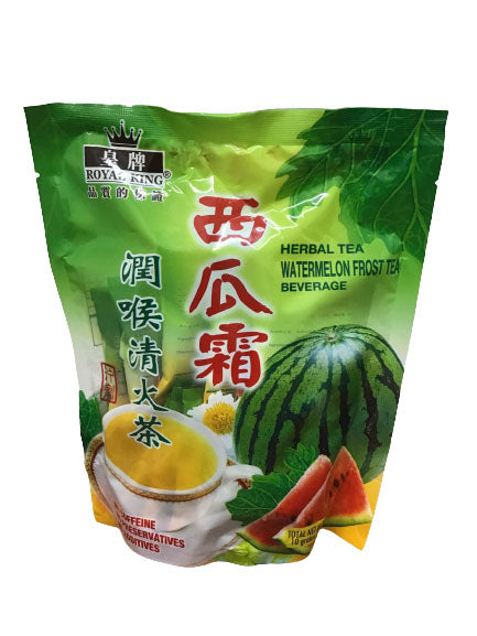 Royal King Watermelon Frost Tea Beverage 皇牌 西瓜霜润喉清火茶