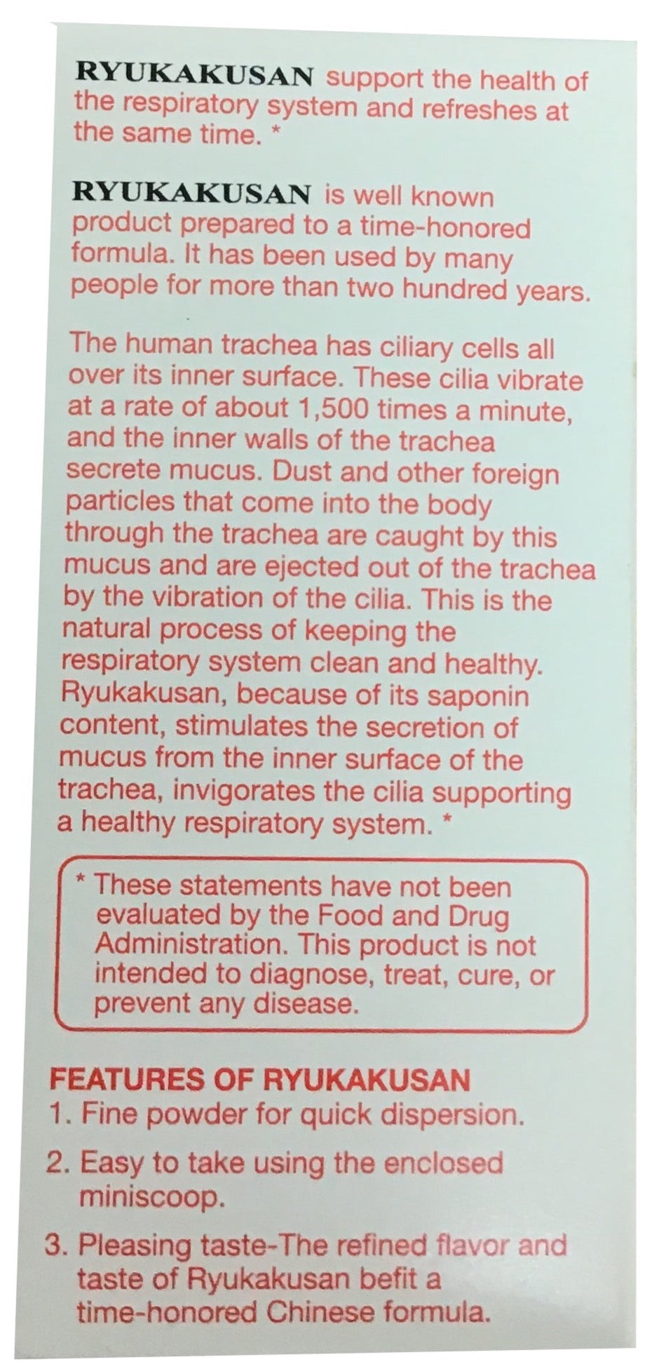 Ryukakusan Herbal Powder 龙角散 (20g)