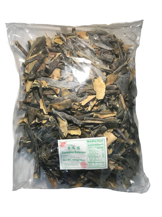 Wintermelon Peel (Exocarpium Benincasae) - 冬瓜皮 (dōng guā pí)