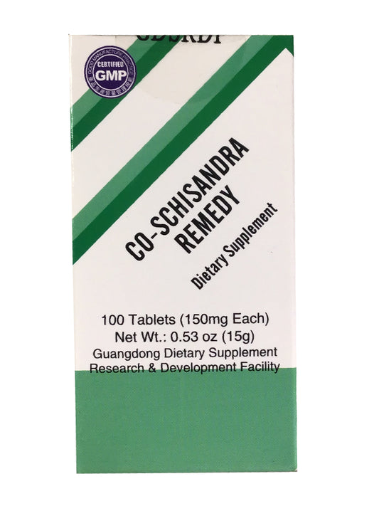 Co-Schisandra Remedy 复方五味子片 100 Tablets