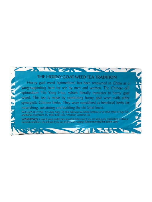 Triple Leaf Brand Horny Goat Weed Yang Herbal Tea