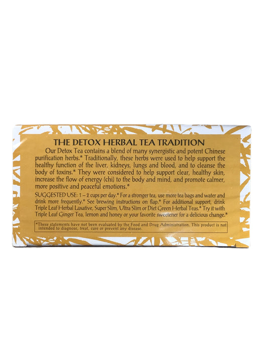 Triple Leaf Brand Detox Tea