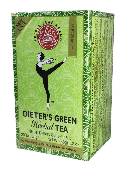 Triple Leaf Brand Dieter's Green Herbal Tea 东方减肥茶