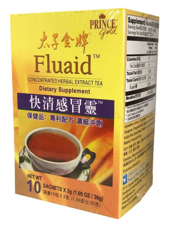 Prince of Peace Fluaid Tea 太子牌快清感冒灵