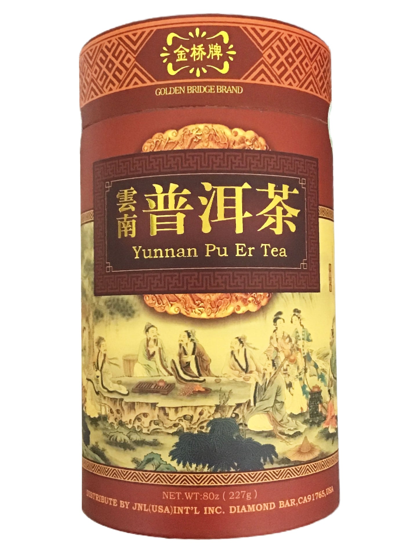 GOLDEN BRIDGE Yunnan Pu Er Tea 金桥牌 云南普洱茶