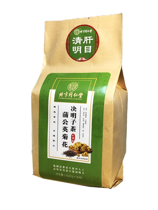 Pu Gong Ying Ju Hua Jue Ming Zi Cha (30 Teabags) 北京同仁堂-蒲公英菊花決明子茶 (30袋)