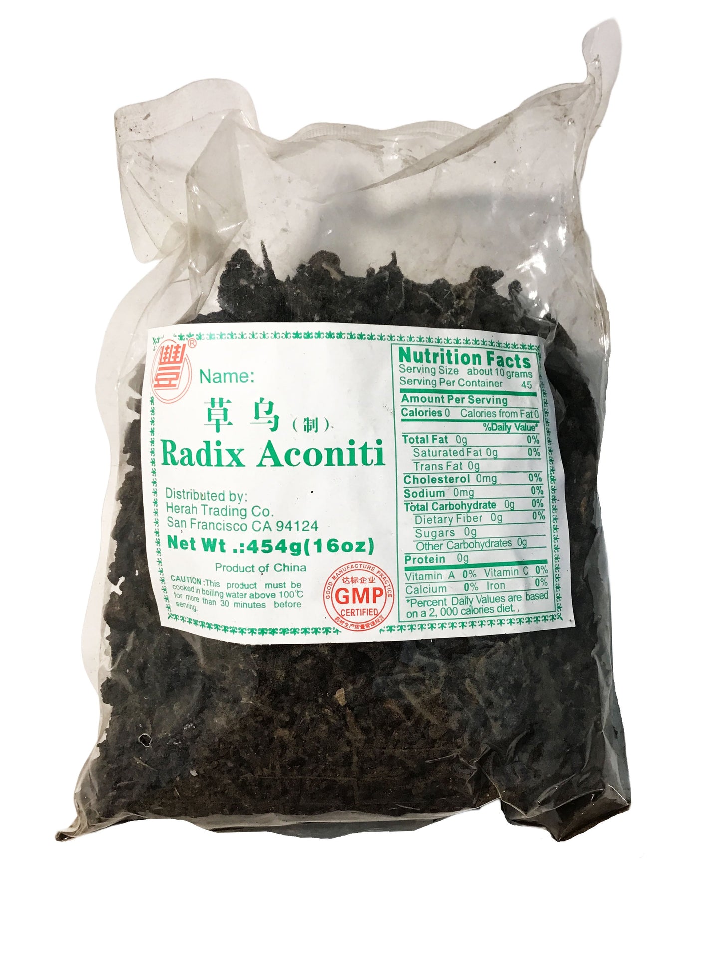 Wild Aconite Root (Radix Aconiti Kusnezoffii Preparata) - 制草乌 (Zhi Cao Wu)