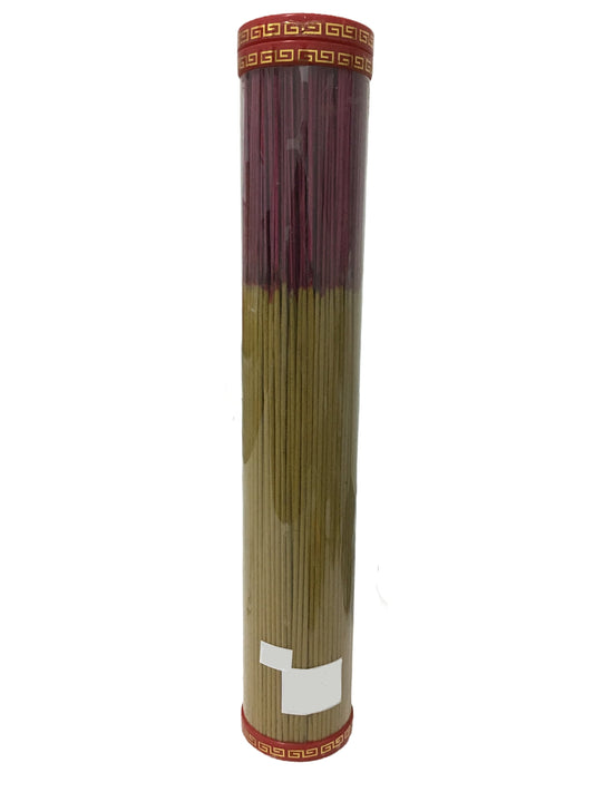 Long 32.7cm Incense Sticks for the Buddha - About 400 Sticks 双鲤牌 金多宝贡檀香 微烟