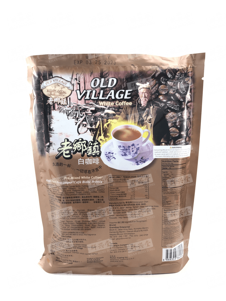 Old Village White Coffee (15 Sachets) 老鄉鎮 白咖啡