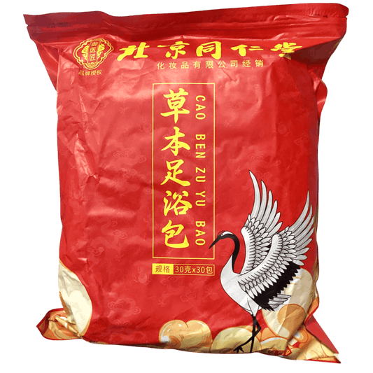 Bei Jing Tong Reng Tang Cao Ben Zu Yu Bao北京同仁堂草本足浴包