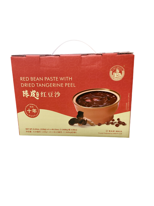 Chen Pi Cun 陈皮村 Red Bean Paste With Dried Tangerine Peel 陈皮红豆沙 3lbs