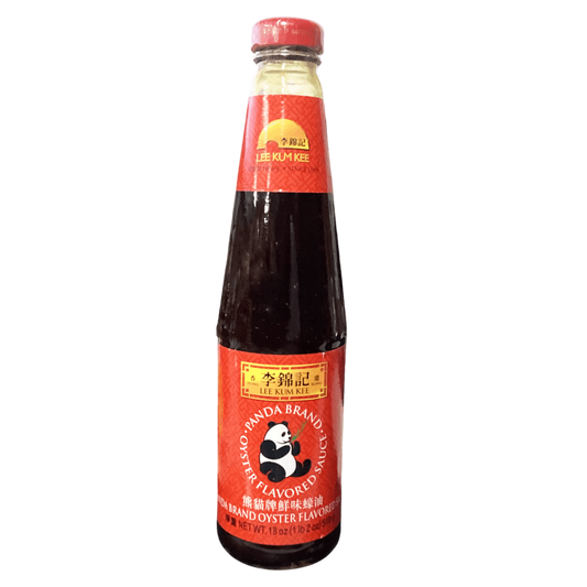 Lee Kum Kee Panda Brand Oyster Flavored Sauce香港李锦记熊猫牌鲜味蚝油