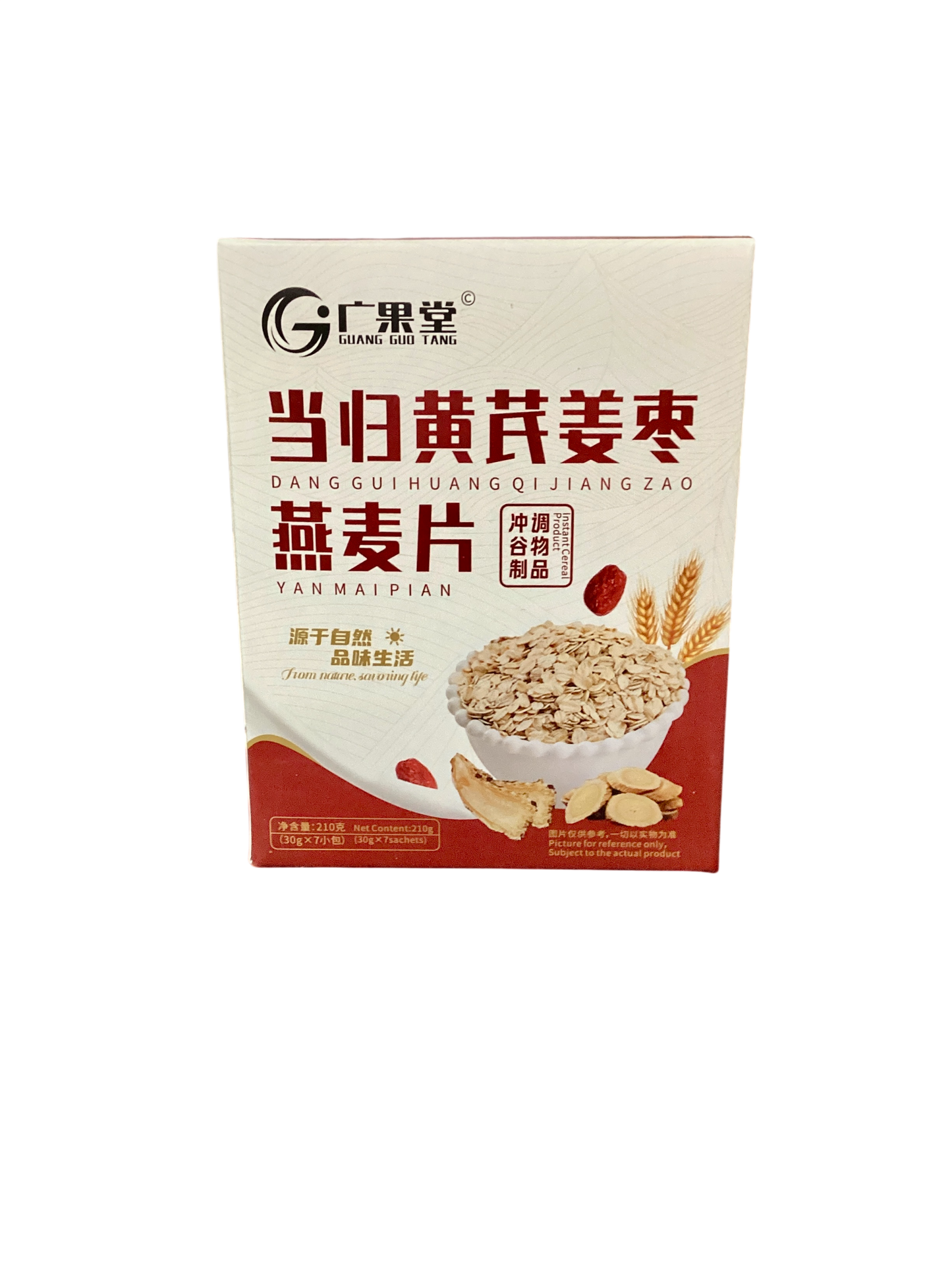 广果堂 当归黄芪姜枣燕麦片 210g