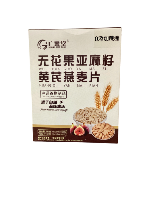 广果堂 无花果亚麻籽黄芪燕麦片 210g