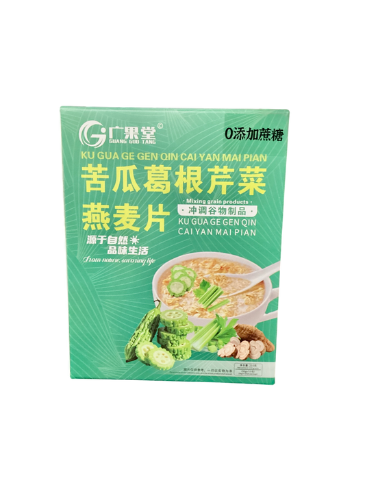 广草堂 苦瓜葛根芹菜燕麦片 210g
