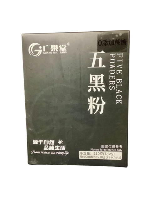 广草堂 五黑粉 Five Black Powder 210g