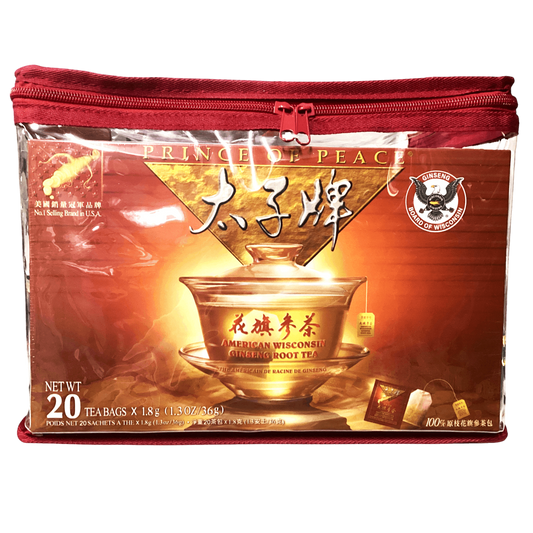 PRINCE OF PEACE American Wisconsin Ginseng Root Tea & Candy Gift set太子牌花旗参茶&参糖礼盒