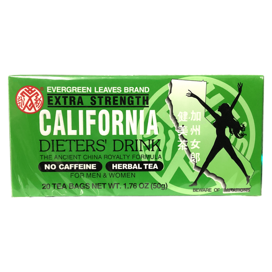 Evergreen Leaves California Dieter's Drink Extra Strength Tea 加州女郎健美茶