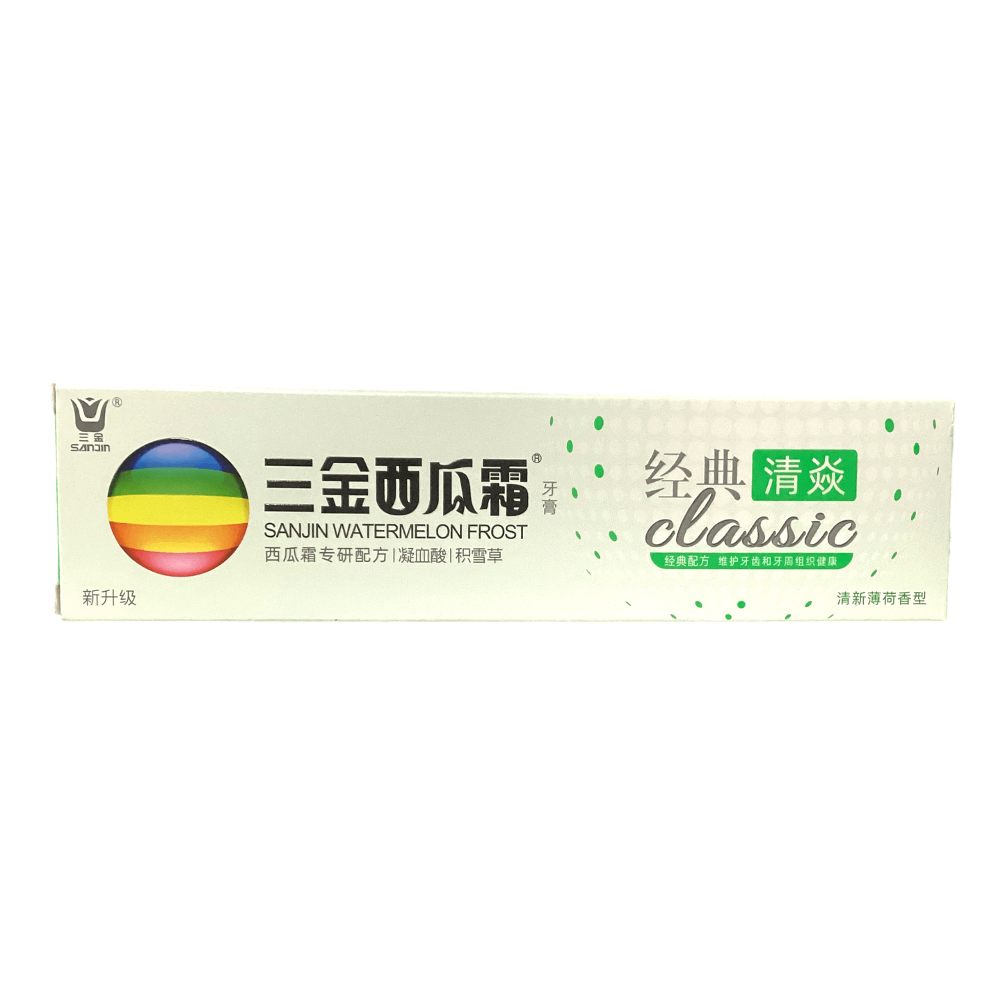 SANJIN Watermelon Frost Toothpaste 三金西瓜霜消炎牙膏