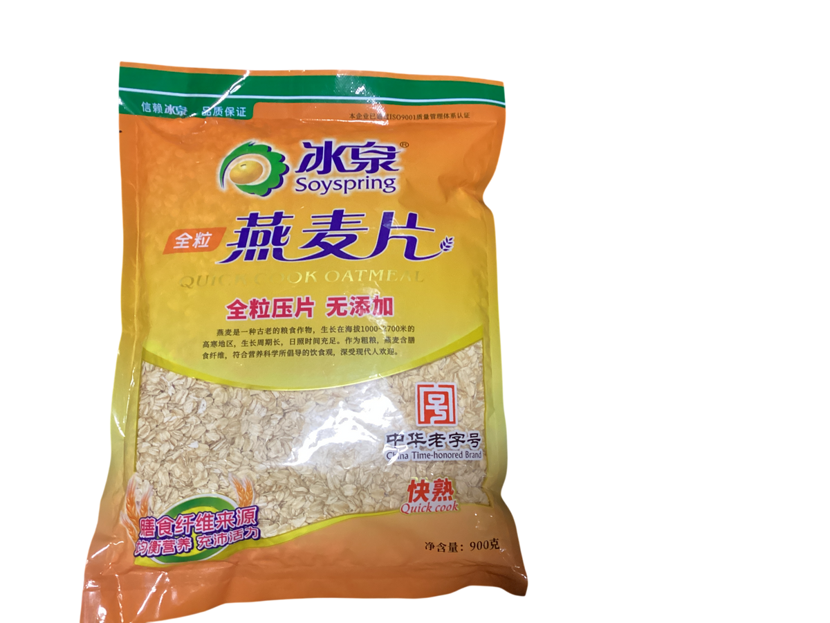 Soyspring Quick Cook Oatmeal 冰泉 全粒燕麦片 900g