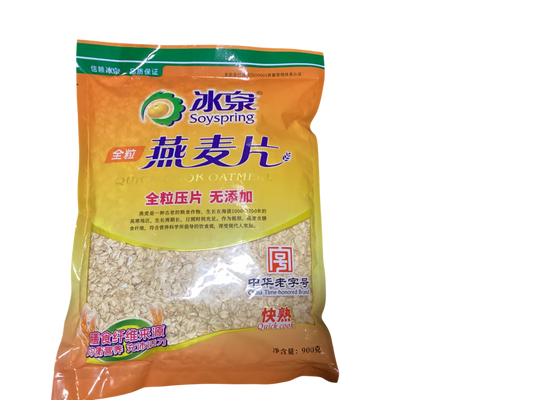 Soyspring Quick Cook Oatmeal 冰泉 全粒燕麦片 900g