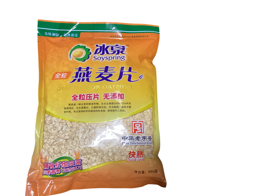 Soyspring Quick Cook Oatmeal 冰泉 全粒燕麦片 900g