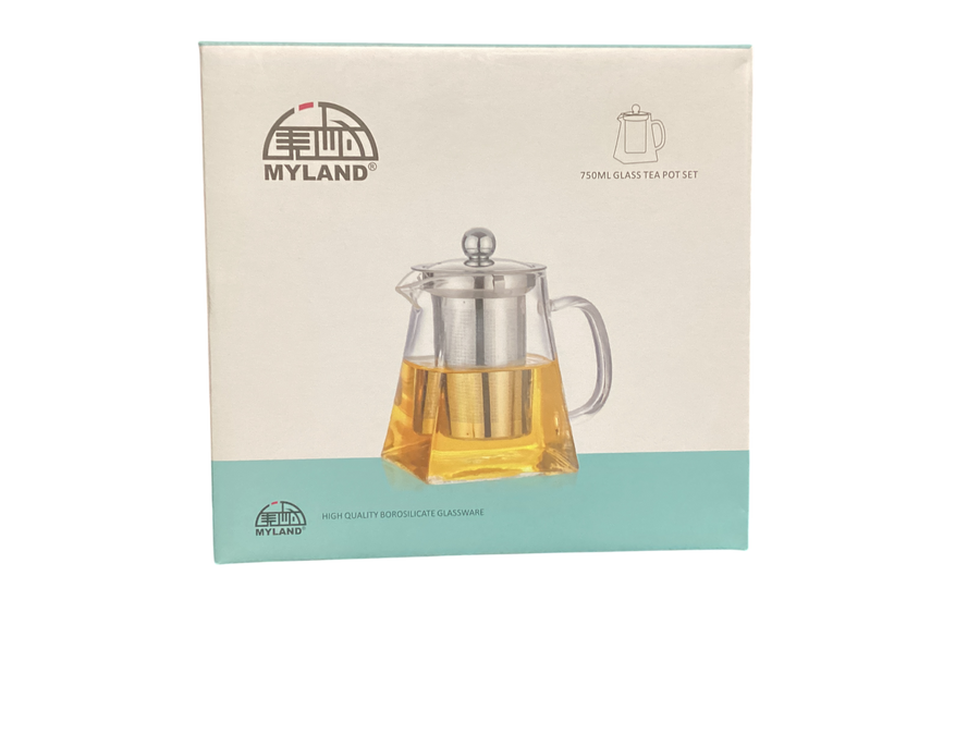 MYLAND Glass Teapot Set 高硼硅玻璃茶壶套装 750ML