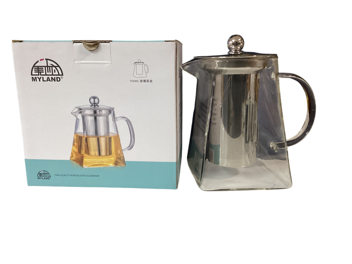 MYLAND Glass Teapot Set 高硼硅玻璃茶壶套装 750ML
