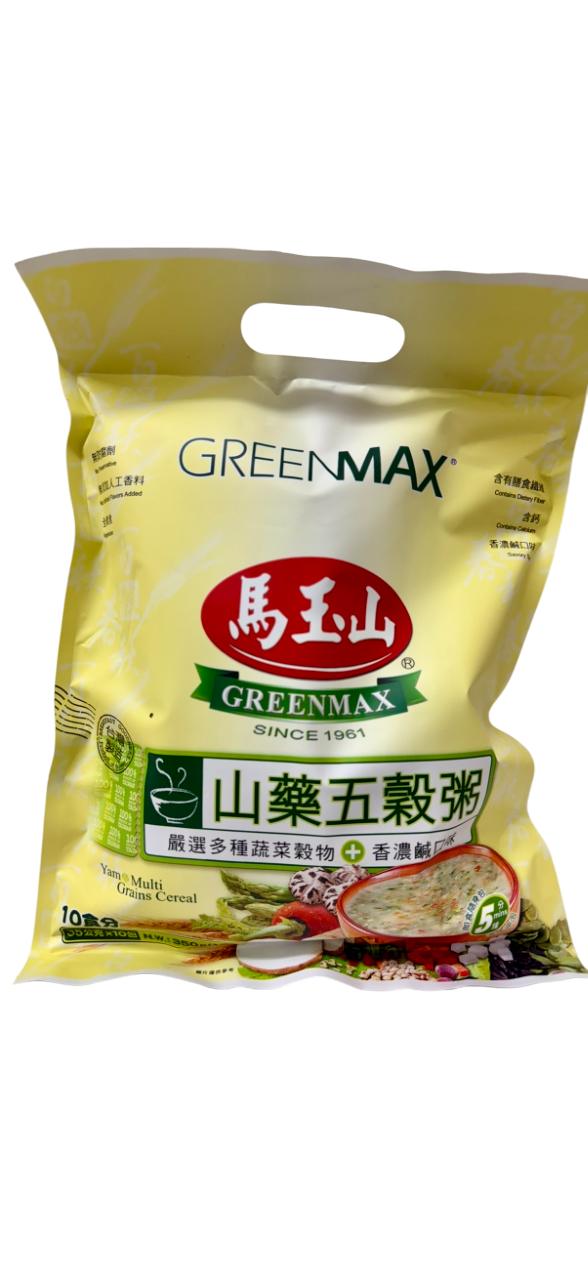 马玉山 Greenmax 山药五麦粥 Yam & Multi Grains Cereal 35g x 10