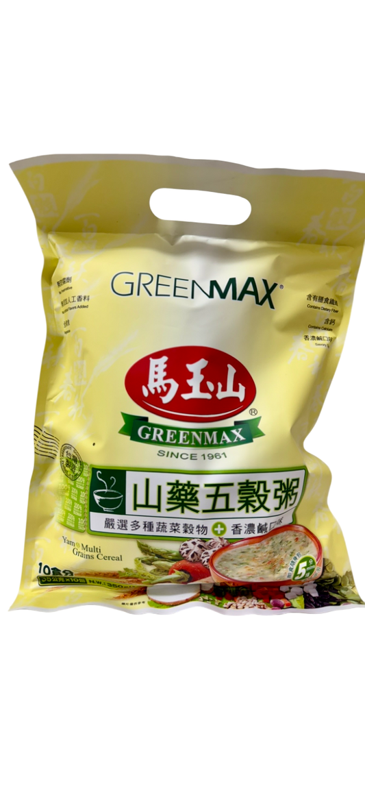 马玉山 Greenmax 山药五麦粥 Yam & Multi Grains Cereal 35g x 10