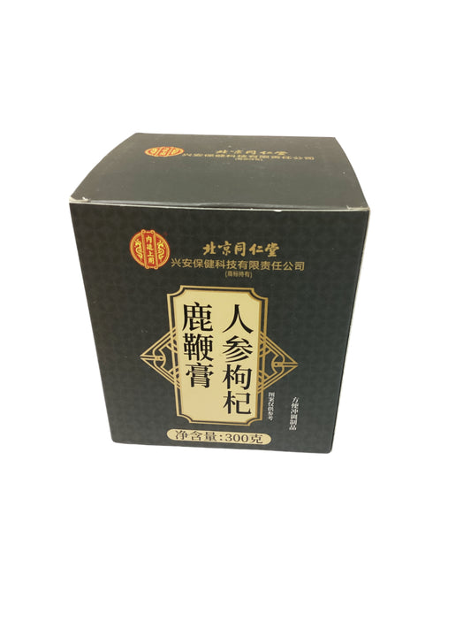 Ginseng, wolfberry and deer antler paste 人参枸杞鹿鞭膏 300g