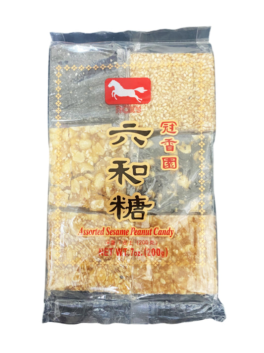 Roxy Assorted Sesame Peanut Candy 六和糖 200g