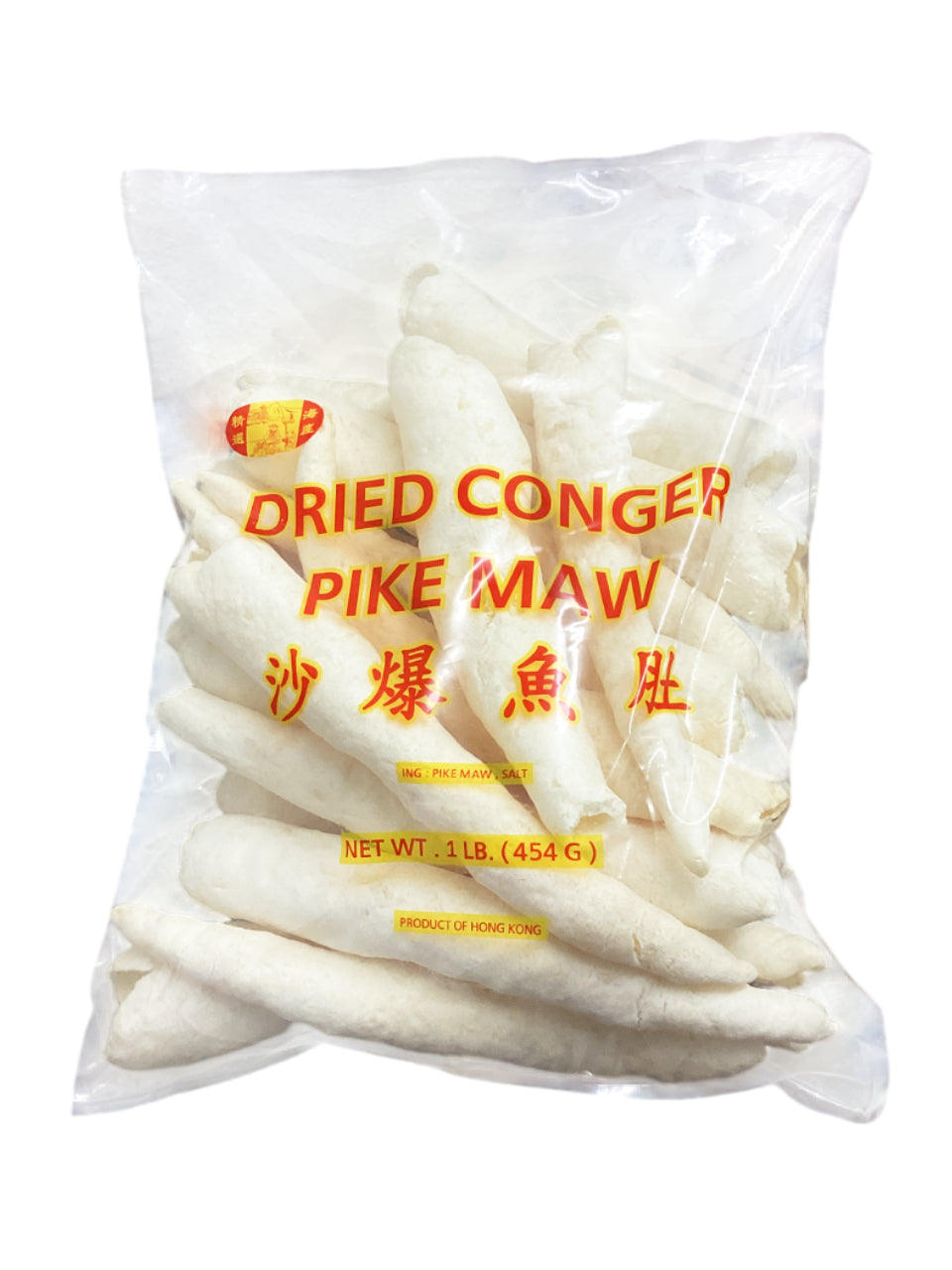 沙爆魚肚 筒装 Continental Trading Dried Conger Pike Maw (Roll) 1Lb