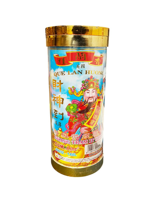 Que Lan Huong 財神到 Joss Incense Sticks 25cm