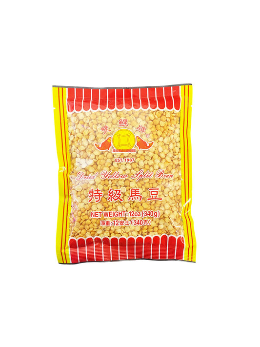 Dried Yellow Split Bean 特级马豆 双鲤牌 12oz