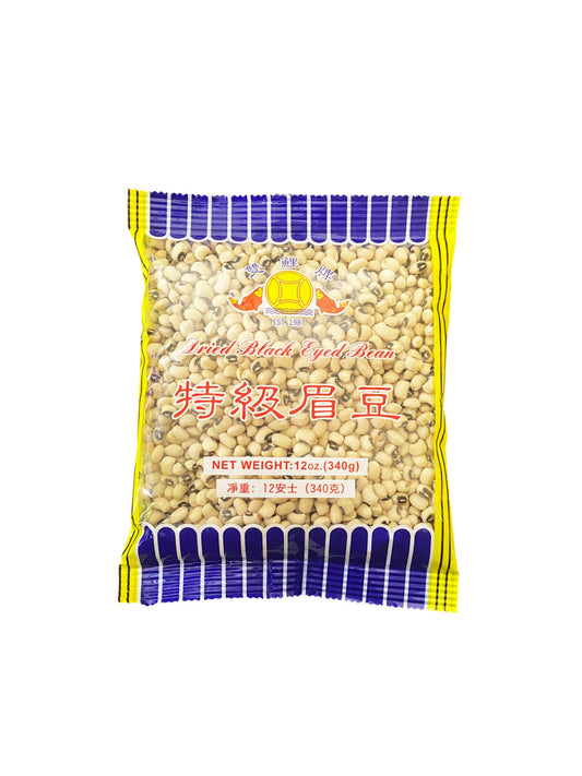 Dried Black Eyed Bean 特级梅豆 双鲤牌 12oz