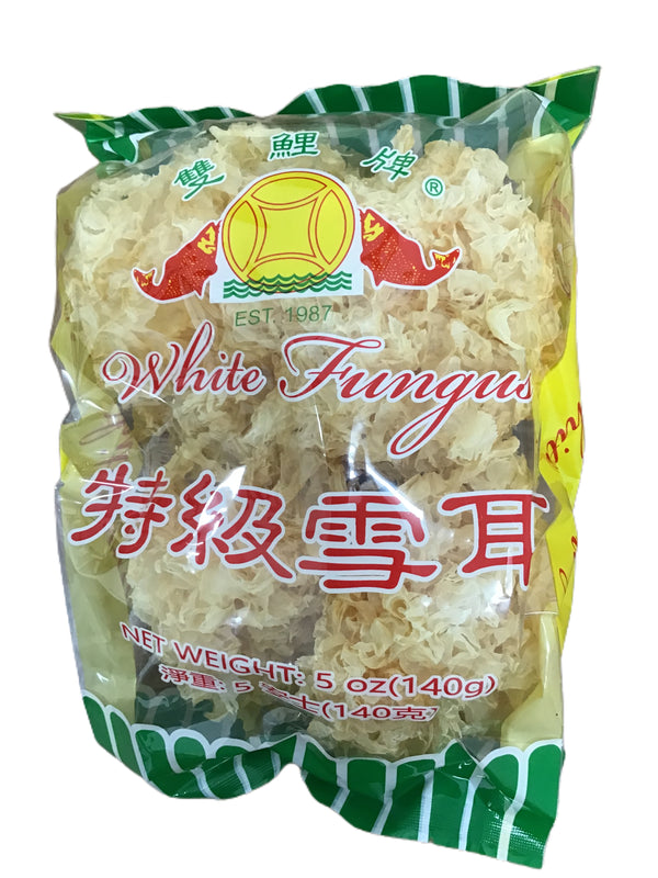 Dried Tremella Mushroom/White Fungus/Snow Fungus (5oz) 双鲤牌 特级雪耳