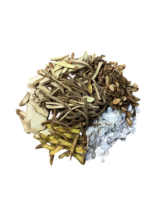 Bupleurum, Cinnamon Twig and Ginger Decoction 柴胡桂枝干姜汤 - (Chai Hu Gui Zhi Gan Jiang Tang)