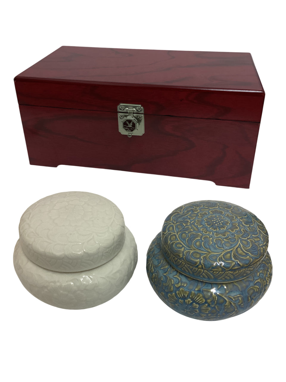 G & Life Korea Red Ginseng Pong - Perfect Gift Set with Treasure Box and Two Premium Ceramic Pot Included 红参浓缩液精品装