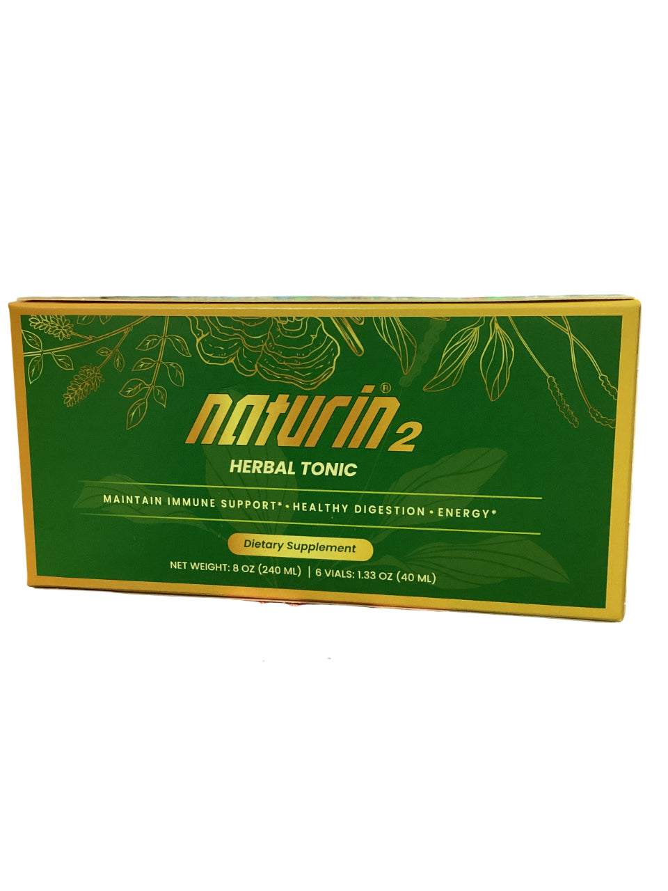 Naturin 2 100% Natural Herbal Tonic 绿健 8oz