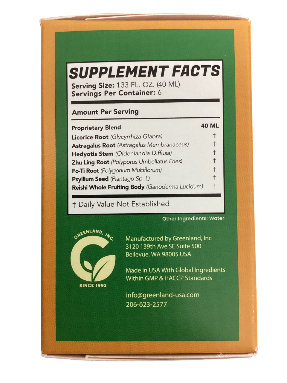 Naturin 2 100% Natural Herbal Tonic 绿健 8oz