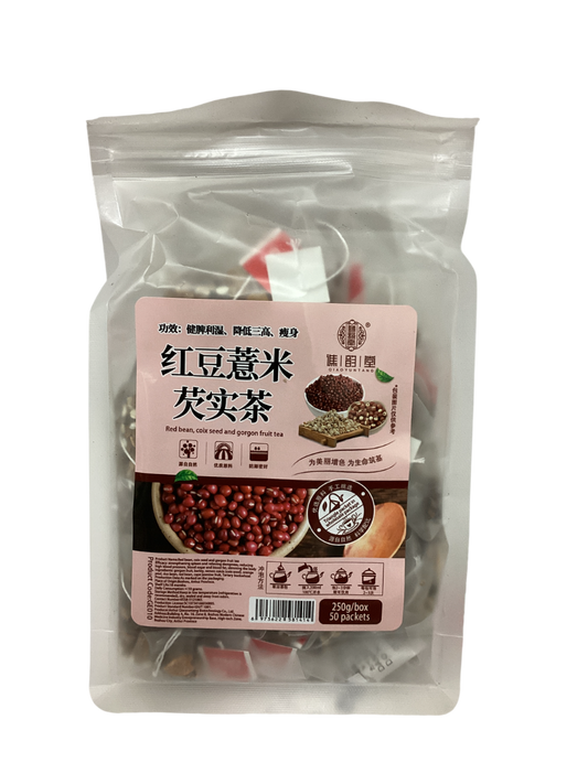 Red Bean, Coix Seed and Gorgon Fruit Tea 谯韵堂 红豆薏米芡实茶 250g